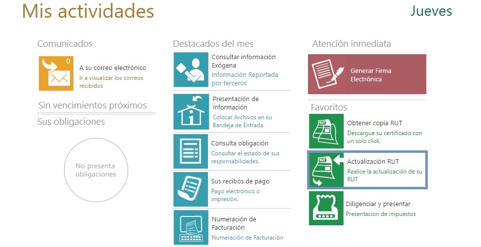 Cómo actualizar RUT en línea fácil y rápido Guía paso a paso