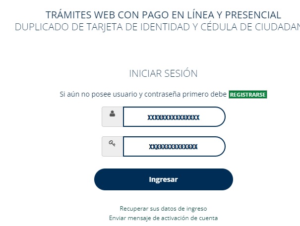 iniciar sesión en la registraduría nacional del estado civil