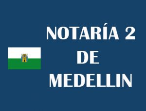 notaría 2 Medellín