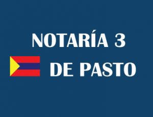 notaría 3 de Pasto