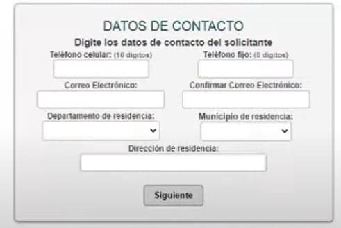 datos de contacto para realizar el trámite de cómo sacar duplicado de cédula