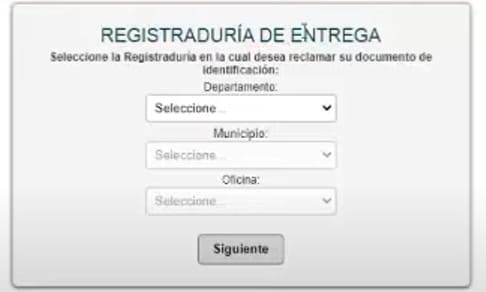 cómo sacar un duplicado de la cédula