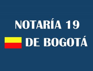 notaría 19 de Bogotá